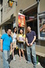 the gang outside of Doner shop!