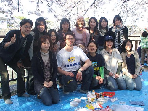 2008 Hanami at Osaka Castle Park