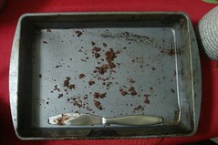chocolate chip brownies . . . all gone