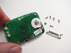 Pedometer take-apart