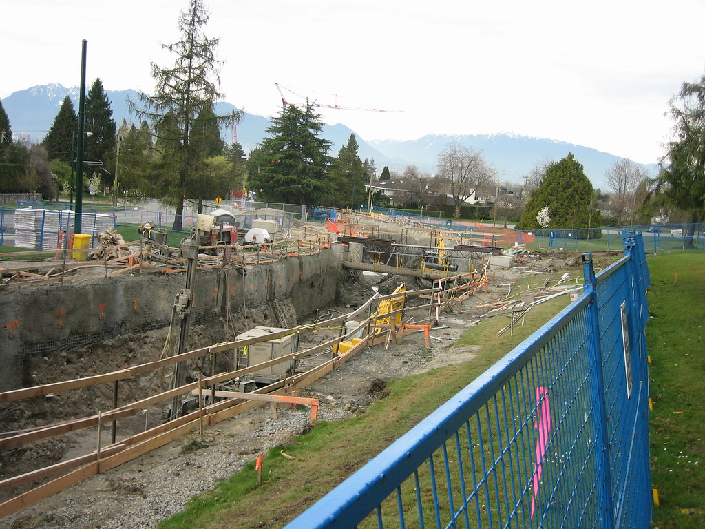Canada Line Construction (QE Park)