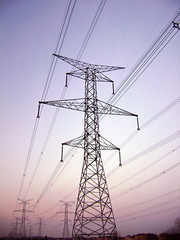 High Voltage Transmission Tower