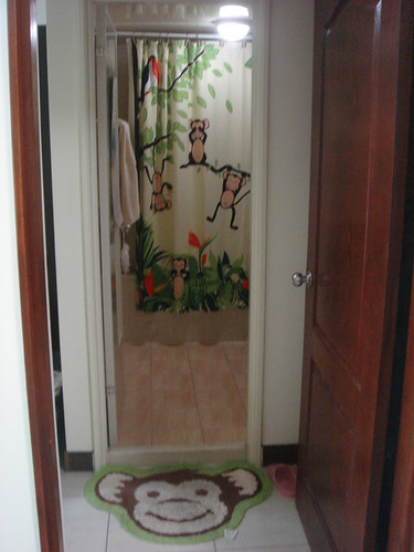 Our Tiny Tropical Bathroom :)