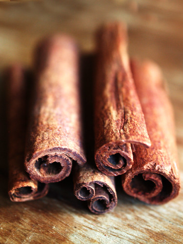 Cinnamon sticks.