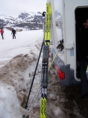 Hoy : Alberto Agirreazaldegi : prueba de esquí de fondo en Laponia