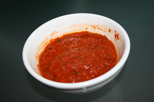 Roasted Tomato Soup in a bowl