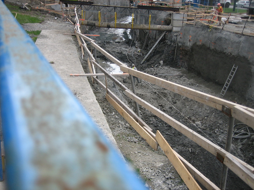 Canada Line construction (QE Park)