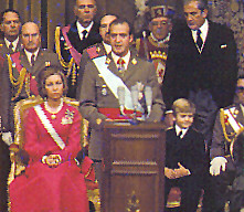 Proclamación de Juan Carlos I