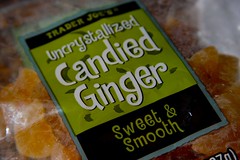 uncrystallized candied ginger