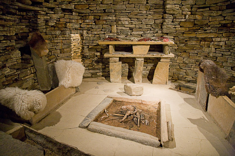 дома каменного века