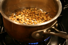 cooking peas
