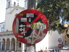 barcelona street sign
