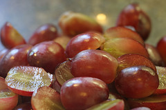 Hazelnut and Grape Tart