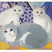 cats -by  Ida Elizabeth Jorgensen Unicef Card