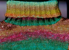 Free Knitting Pattern 90047AD Inishturk Sweater and Tam