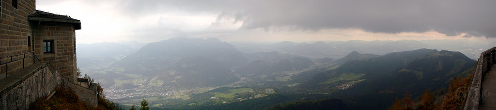 Kehlstein - Vista sobre el valle