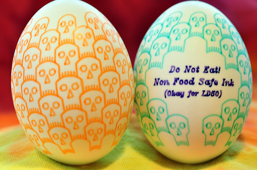 Egg Warning Label