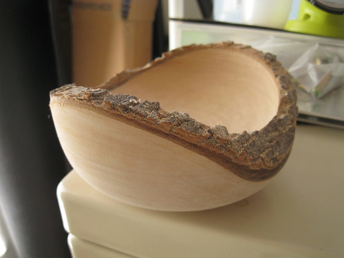 Jacaranda natural edge bowl