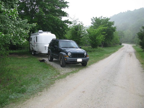 Erbie Campground on the Buffalo National River