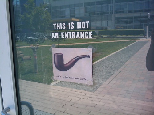 This is not an entrance