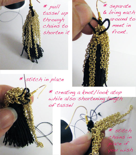 6-Step5-Chain-Tassel-Earrings