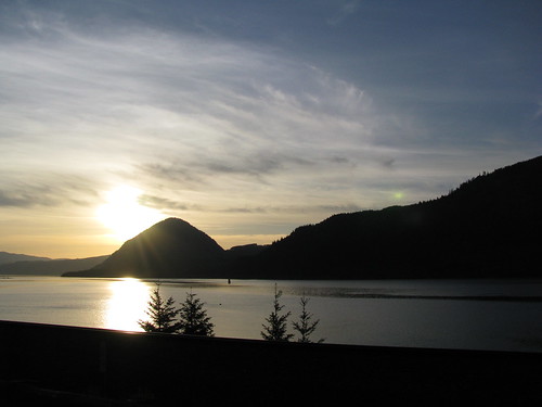 Gorgeous sunset in the Columbia River Gorge