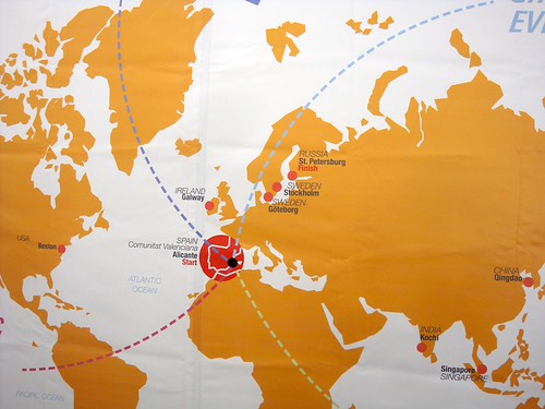 More ghastly Volvo Ocean Race geography