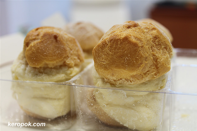 Durian Puffs from Goodwood Park Hotel