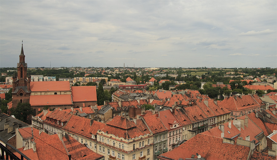 View from City Hall / Kalisz