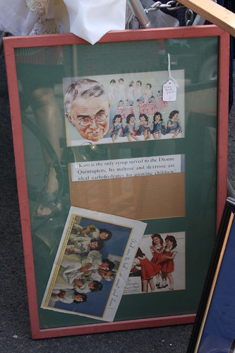 Who DOESNT want a framed tryptic of the Dionne Quintuplets?