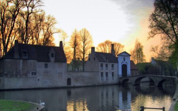 Dramatic Lake of Love, Bruges