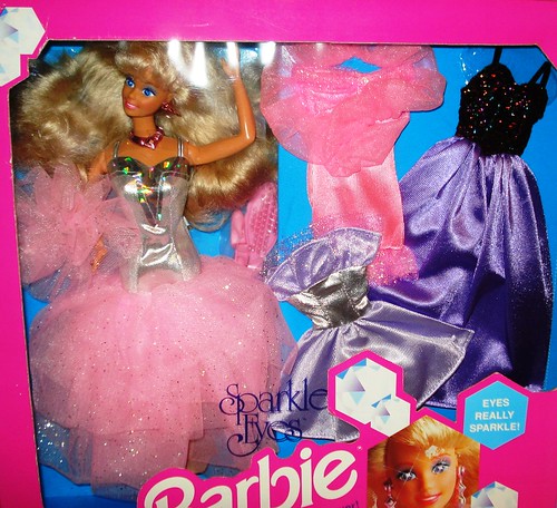 Sparkle Eyes Barbie Dressing Room