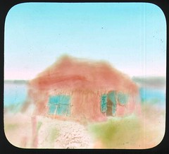 Culebra, thatched roof hut