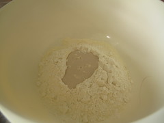 Yeast in flour