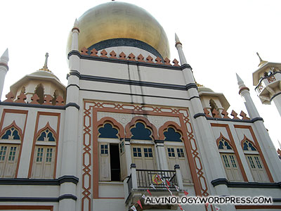 The landmark Masjid Sultan mosque