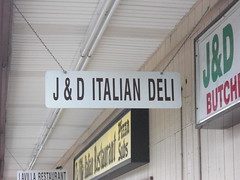J & D sign