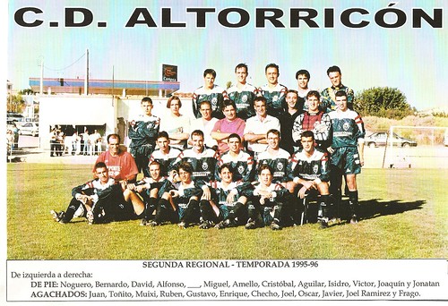 Segunda Regional - Temporada 1995-96