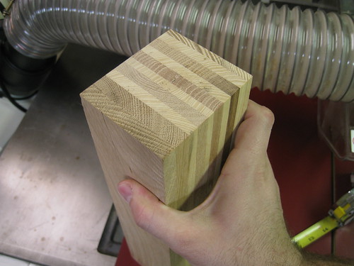pallet wood scrap glue-up block