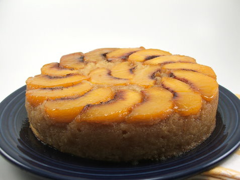 Peach Upside-down Cake