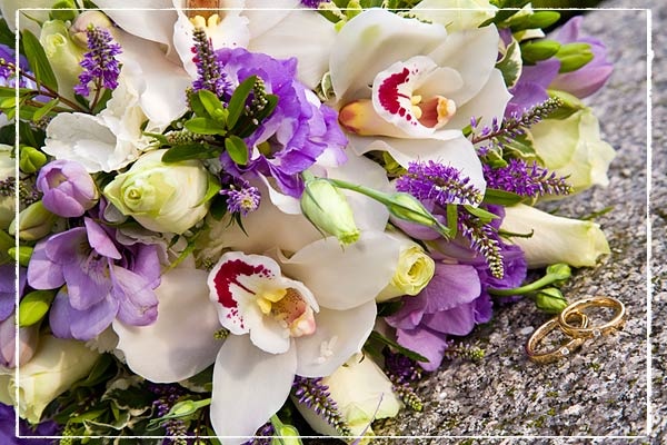 Lilac Bridal Bouquet