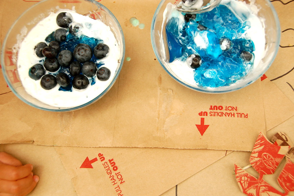 blueberry jello