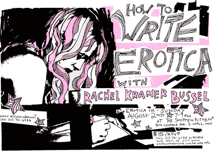The Smitten Kitten Erotica 101 workshop, August 2nd