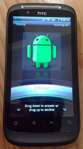 Android phone ringing