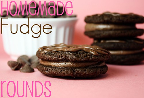 Homemade Fudge Rounds