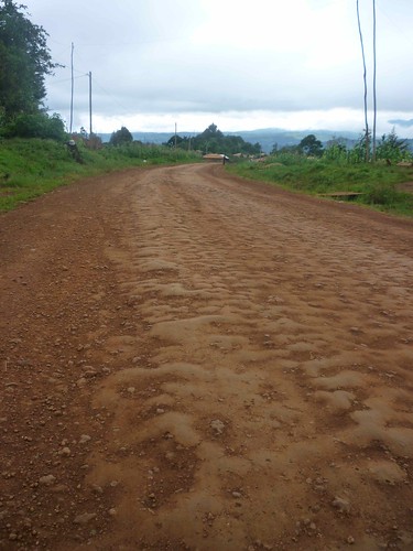 Road from Kumbo to Bamenda