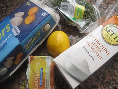 Ingredients for Lemon curd
