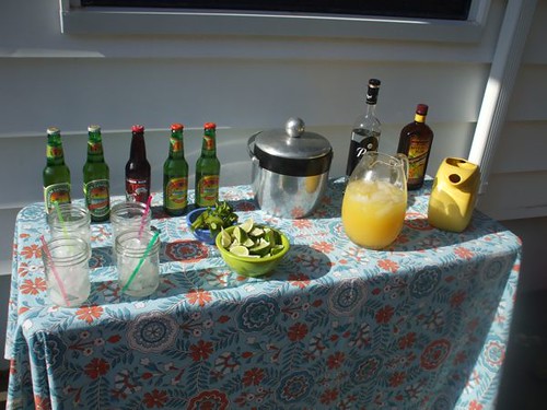 drinks table
