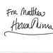 Helen Mirren Autograph