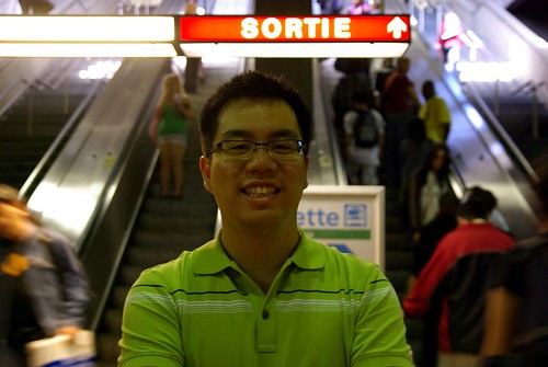 Cedric Sam at Metro Lionel-Groulx