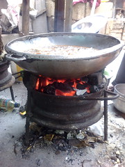 rim stove in action